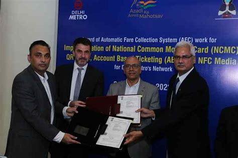 delhi metro card nfc|Delhi Metro awards National Common Mobility Card contract.